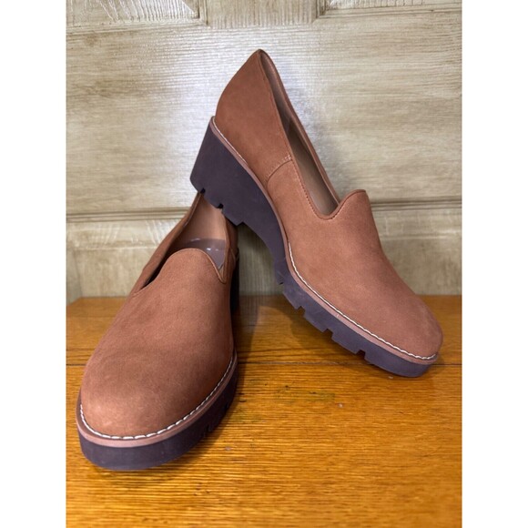 Vionic Water Repellent Wedges Willa Wedge Toffee NEW Size 11 - Picture 1 of 8